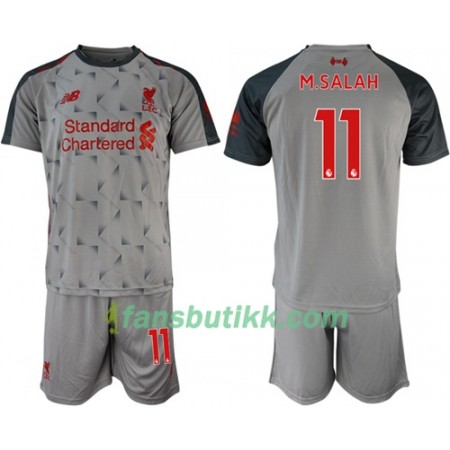 Fotballdrakt Liverpool M.Salah 11 Barn Tredjetrøye 2018-2019 Kortermet